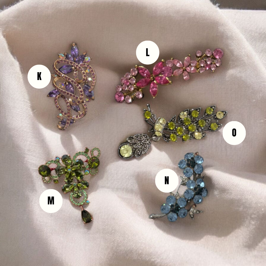 Diamond Brooches