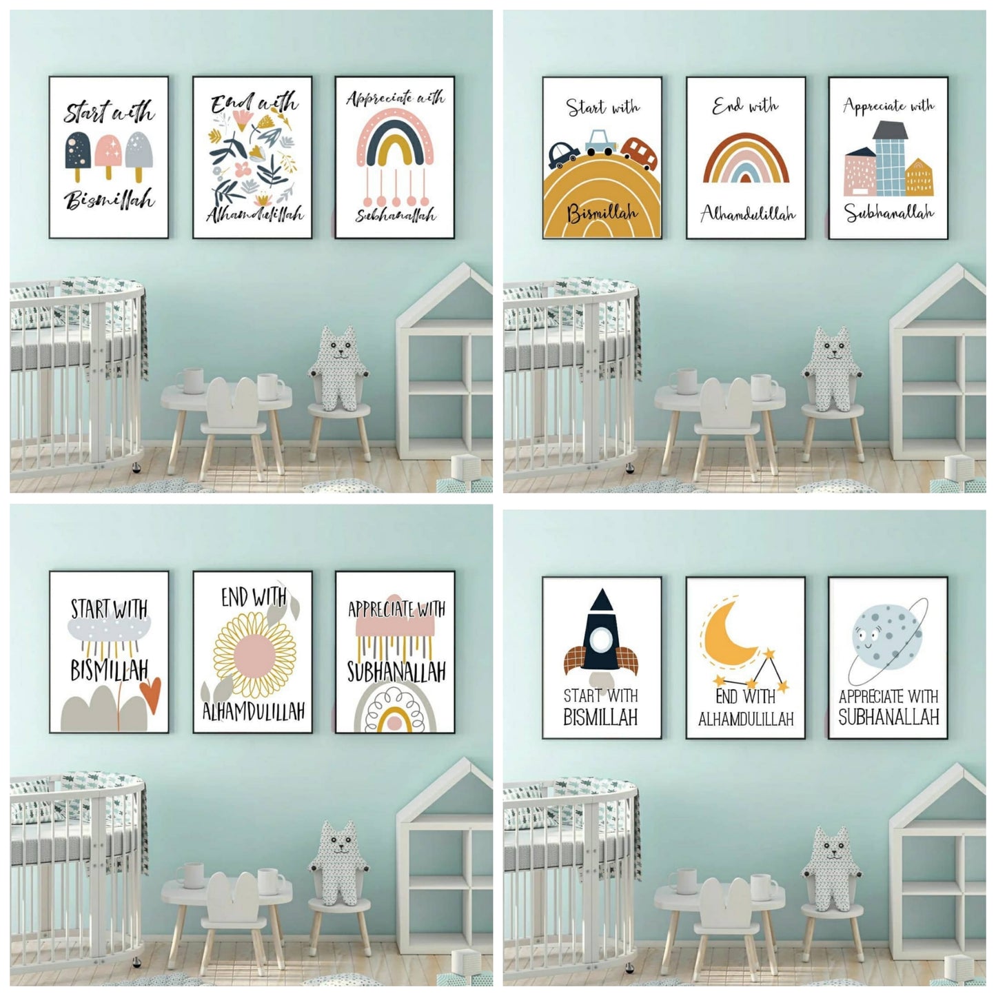 Trio Set (Subhanallah, Alhamdulillah, Allahuakbar)