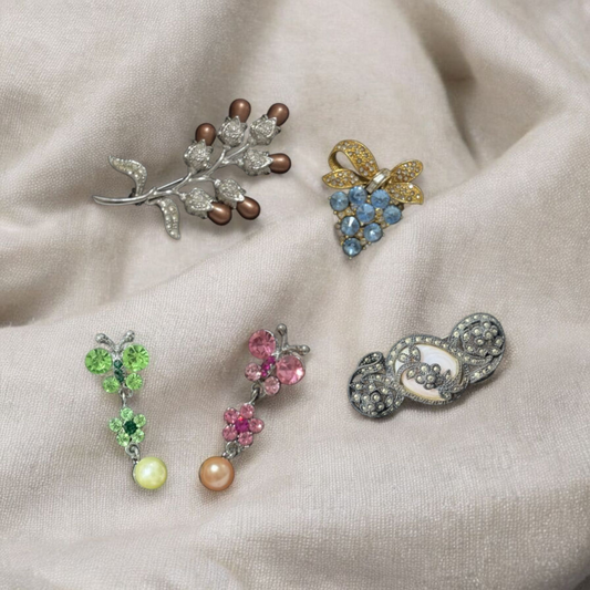Diamond Brooches