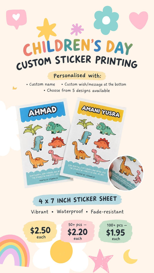 Custom sticker