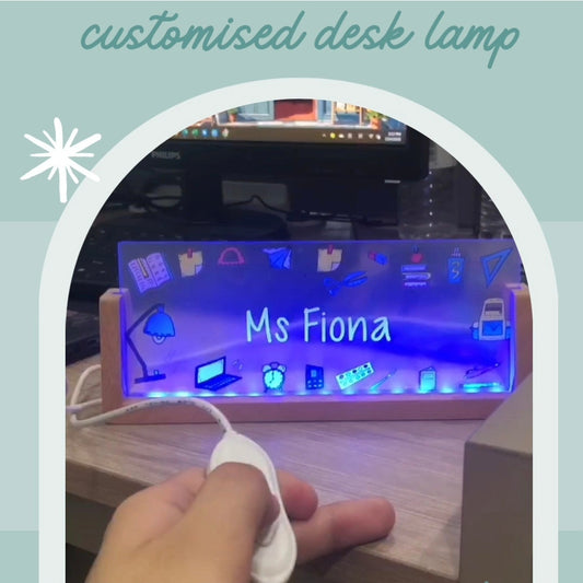 Customised Desk Lamp